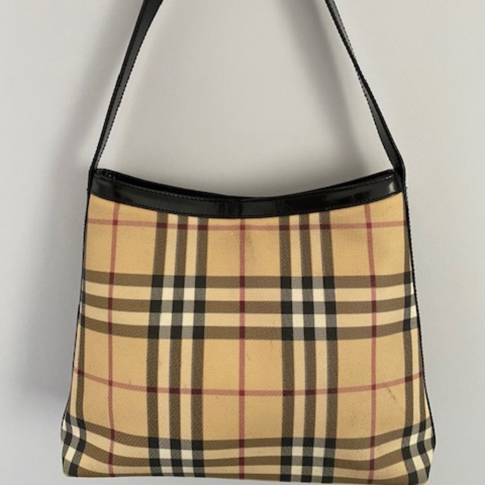 Burberry Nova Check Hobo